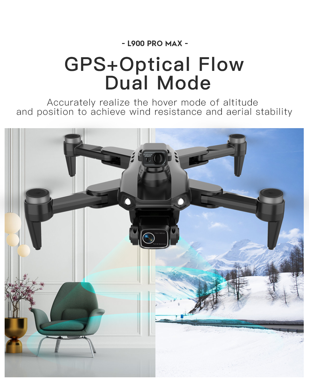 LYZRC L900 PRO MAX 레이저 장애물 회피  - Drone Gps Mount 리뷰 및 가격